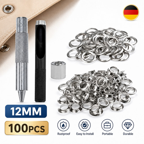 ösen set 12mm metallösen - Ösen,