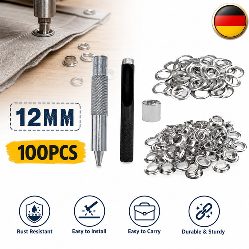 ösen set 12mm metallösen - Ösen,