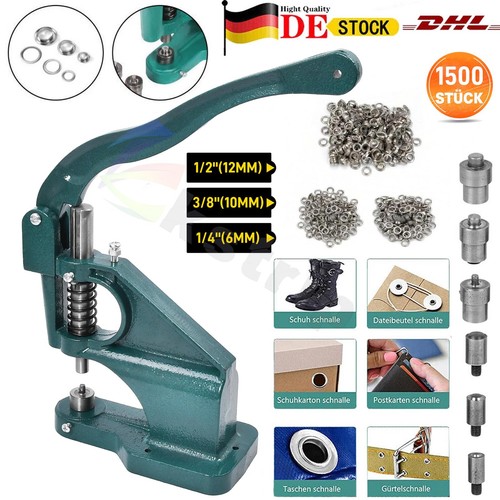 ösenpresse set ösenzange mit - set,